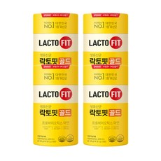 종근당건강 생유산균 락토핏 골드 4통, 400g, 4개