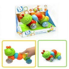 CP18 200529 유아 촉감 색감 향상 움직이는 애벌레 장난감 선물