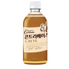 [롯데칠성음료] 롯데칠성 칸타타 콘트라베이스 저칼로리라떼 500ml 12개