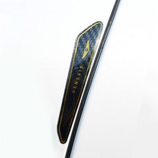 [YSLC] 제네시스 G70 G80 G90 카본 도어가드 문콕방지 모서리가드 포인트 몰딩 튜닝, 컵홀더-카본-홀로그램, 1개