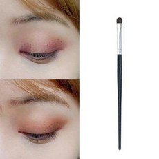 애교살 삼각존 아이메이크업 브러쉬 아이섀도 포인트 스몰 하안검 1가로 납작한 브러시, 01 양모, 오류 발생시 문의 ( 엔씨피글로벌 7 )