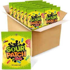 사우어 패치 sour patch 키즈 젤리 오리지날 102g x12, 12개