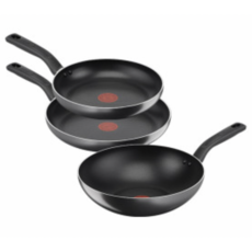 테팔 트렌디쿡 인덕션 프라이팬 2종 세트, 프라이팬 24cm + 28cm + 볶음팬 28cm, 1세트
