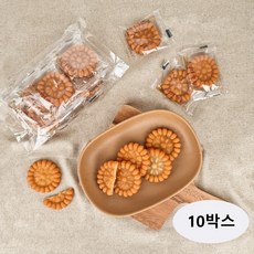 아루화 꿀약과 1kg 선물 박스 (30g X 35개) 우리찹쌀로 만든 꿀약과 소포장 담양한과, 10박스