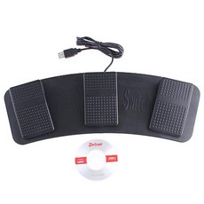 KKmoon USB 3 개의 층 풋스위치, 화려한, 보통주