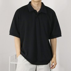 제이본부 10컬러 남자 완전 오버핏 PK 카라 반팔티 무지 티셔츠 L(100)~3XL(130) 빅사이즈