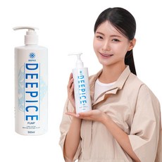 딥아이스 대용량 펌프형 쿨링 스포츠겔 500ml, 1개 - 파르나겔