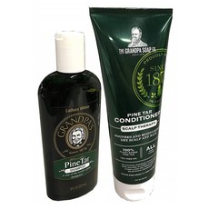 그랜드파 파인 타르 샴퓨 237ml + 컨디셔너 235ml 세트 Grandpa's Tar Bundle: Pine Tar Shampoo