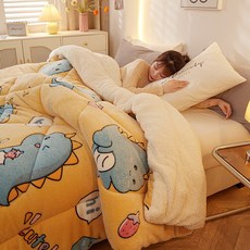 2.5kg 벨벳 이불 겨울 방한 따뜻한 양털 밍크이불 두꺼운이불 겨울이불