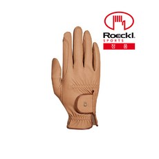 [Roeckl Sports] ROECK-GRIP WINTER 겨울용 성인 승마장갑, 6, 카라멜, 1개