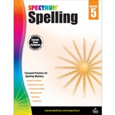 Spectrum Spelling Grade 5, Carson Dellosa Publishing