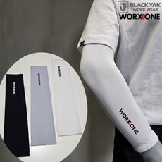 블랙야크 워크웨어 웍스원 등산 스포츠 골프 자외선 차단 프리사이즈 심리스 베이직쿨토시, 블랙BK