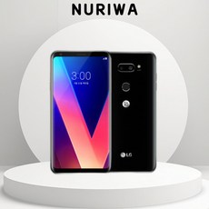 [누리와] 모든통신사O 약정X LG전자 V30 LTE 64GB 공기계 중고폰 알뜰폰 유심옮기면개통 LGM-V300, 오로라블랙 리퍼급 - lg모바일오피스