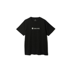 스노우피크 [적립금30%지급]소프트 코튼 반팔 로고 티 - 블랙 / TS-24SU201BK 매장정품