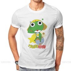 그래픽 스타일 티셔츠 Sgt Frog Keroro Gunso 만화 애니메이션 편안한 의류 창의적인 선물티셔츠, 없음, 119.WHITE  M