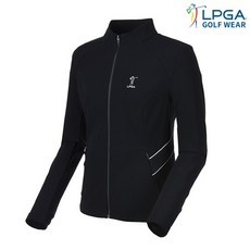 LPGA 약기모 트리코트 배색 점퍼_L203WB701P