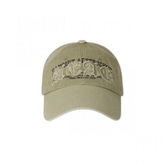 에이이에이이 LAYERED LOGO CAP [BEIGE]