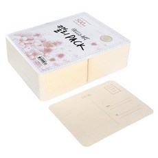 종이문화 헬로우아트캘리팩 스므스 우편엽서, 34 Ivory, 1000개