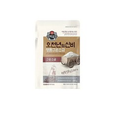 백설 오천년의신비 명품구운소금, 400g, 3개