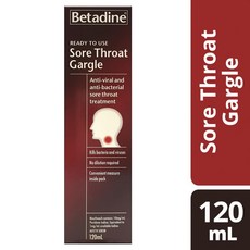 호주 베타딘 가글액 120ml 인후염 가글, 1개