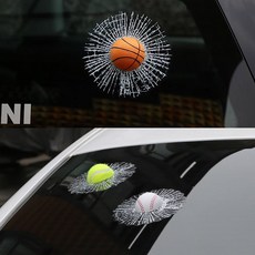 에스알 3D 입체 포인트 차량용 스티커 CAR-E644