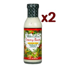 월든팜스 무설탕 무지방 크리미 드레싱 355ml x2팩, 2개