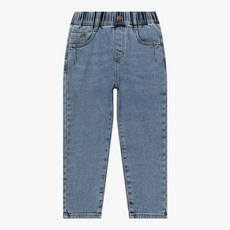 오후 (OHOO) 경산점 키즈 주니어 23년 겨울 50% 2가지 색상 공용 말랑 기모 배기 데님