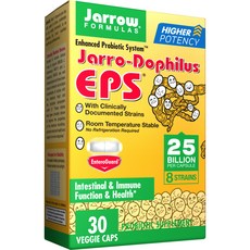 재로우 자로-도필러스 EPS 유산균 베지 캡 글루텐 프리, 30개입, 1개