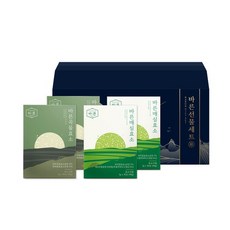 건강한약속 바른 효소 선물세트 총 4박스120포 곡물+매실, 없음