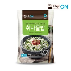 집으로ON 취나물밥 230g x 12입(4입 x 3개), 단품, 12입