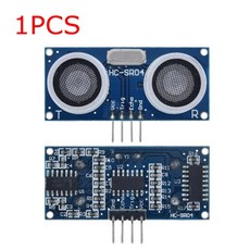 TZT 초음파 센서 HC-SR04 HCSR04 세계 초음파 검출기 범위 모듈 HC SR04 HCSR04 Arduino용 거리 센서, 1개, 1) 1PCS HC-SR04