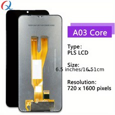 Samsung A03CORE 스크린 어셈블리 호환 가능 A032F 스크린 어셈블리 A032M 스크린 어셈블리 A03CORE 휴대폰 스크린 어셈블리 A032F 휴대폰 스크린 A032