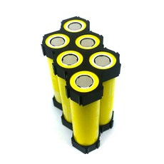 2 700 배터리 브래킷 거치대 DIY 팩 간편한 설치 플랫 헤드 디자인 ABS 소재, 10PCS 1x3, 10개