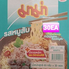 [태국]마마무샵 Fork 돼지고기향 60g WORLDFOOD, 30개