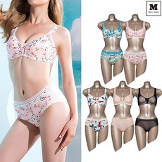 마레몬떼 마레몬떼 3D 로맨틱 바캉스 노와이어 브라/팬티 상하세트