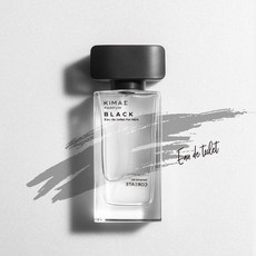 키마스 남성용 페로몬 향수 블랙 오드 뚜왈렛, 50ml, 1개