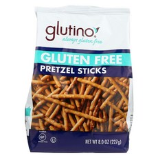 Glutino Pretzel Stck Bag Wf Gf 글루티노 프레즐 스틱백 Wf Gf, 2.96kg, 1개