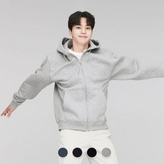 지오다노 지오다노 헤비 코튼 테리 후드집업 022514