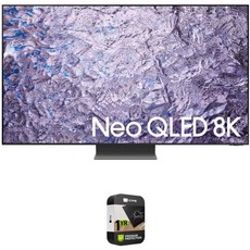 삼성 75인치 클래스 네오 QLED 8K QN800C 시리즈 미니 LED 퀀텀 HDR 스마트 TV 울트라 슬림 디자인 돌비 애트모스 오브제 트래킹 사운드 Q심포니 3.0 알렉사