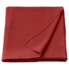 이케아 인디라 베드스프레드 레드오렌지 150x250