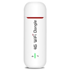 3G 4G USB 와이파이 모뎀 라우터 동글 잠금 해제 포켓 와이파이 핫스팟 와이파이 라우터 SIM 카드 슬롯과 무선 모뎀|무선 라우터|, 1개, White, 단일