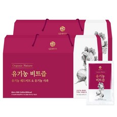 일등네이처 유기농 레드비트즙 비트즙 비트주스, 80ml, 60개