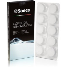 필립스 SAECO 커피오일제거기 CA6704 99 10팩 커피 세척 세정 디스케일링 클리너