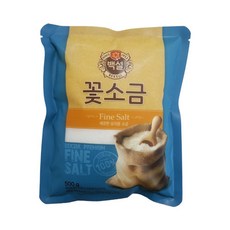 베이킹파티 백설 꽃소금 500g 씨솔트 천일염, 1개