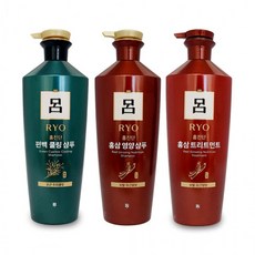 려 홍진단 홍삼 편백 샴푸 트리트먼트 영양 모근강화 두피진정, 홍진단 홍삼영양샴푸820ml, 1개, 820ml