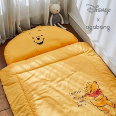디즈니베이비 HC13 푸우 낮잠이불세트 일체형낮잠이불추천[아가방X디즈니베이비] 01P08400887
