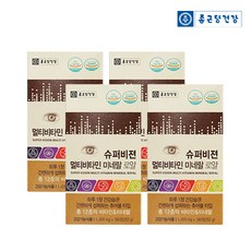 종근당건강 슈퍼비젼 멀티비타민 미네랄 로얄 영양제, 180정, 4병