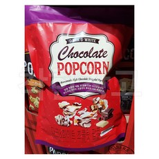 다크&화이트 초콜릿 팝콘 450g 초코렛, 1봉