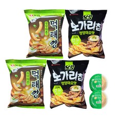 먹태깡 2개 + 노가리칩 2개 (청양간장마요소스 2개 증정), 300g, 1세트