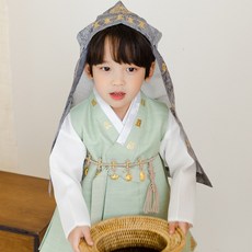 남아백일한복